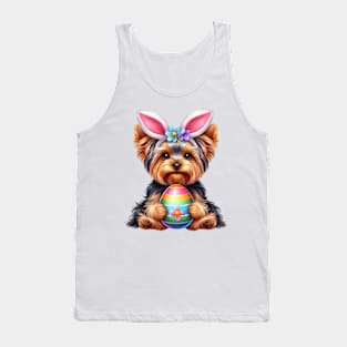 Easter Yorkshire Terrier Dog Tank Top